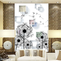 Tranh 3D hoa bồ công anh