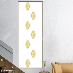 Tranh hoa văn quạt