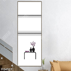 Tranh hoa văn bình hoa