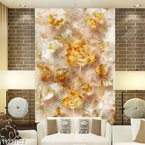 Tranh hoa hồng gold