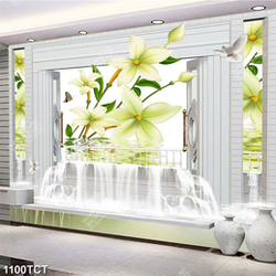 Tranh hoa in tủ kích thước lớn