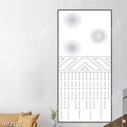 Tranh hoa văn tròn