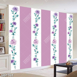 Tranh hoa văn cẩm chướng in tủ kích thước lớn