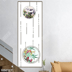 Tranh chim và họa tiết in gạch đẹp