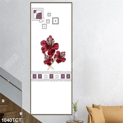 Tranh hoa và ô văn n cửa và gạch đẹp