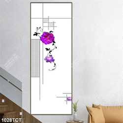 Tranh hoa mẫu đơn hoa văn