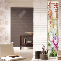 Tranh khổ dọc hoa mẫu đơn 3D