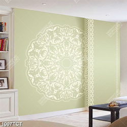 Tranh họa tiết hoa văn in tủ đẹp