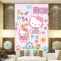 Tranh kitty I love you