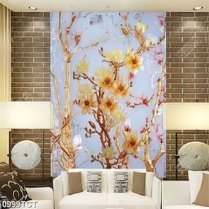 Tranh hoa mẫu đơn in tủ