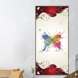 Tranh hoa văn bướm