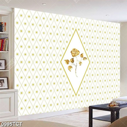 Tranh hoa hồng gold