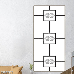 Tranh họa tiết ô vuông