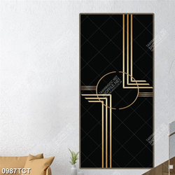 Tranh họa tiết gold