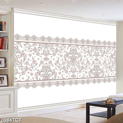 Tranh mẫu hoa văn in tủ