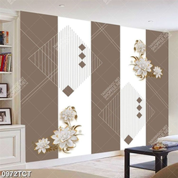 Tranh mẫu tủ hoa mới nhất hiện nay