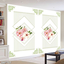 Tranh mẫu tủ hoa mới nhất