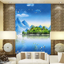 Tranh phnog cảnh núi tuyết