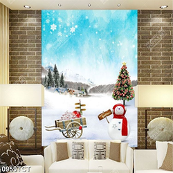 Tranh giáng sinh in tủ đẹp