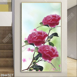 Tranh hoa mẫu đơn