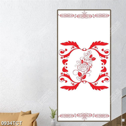 Tranh hoa văn họa tiết hoa hồng