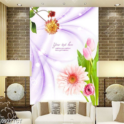 Tranh hoa đồng tiền in tủ đẹp