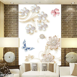 Tranh lụa 3D in tủ