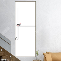 Tranh họa tiết in cửa