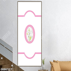 Tranh họa tiết và hoa rum