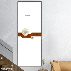 Tranh hoa hồng nền gỗ