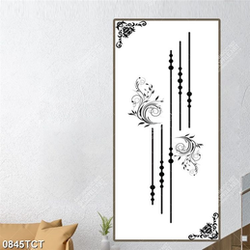 Tranh vector hoa văn in tủ