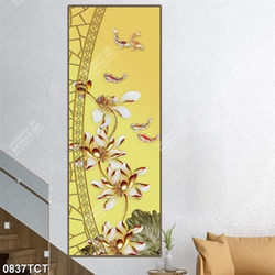 Tranh cá chép hoa Sen tài lộc