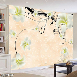 Tranh họa tiết hoa sứ