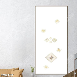 Tranh họa tiết hình thoi