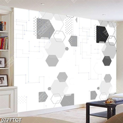 Tranh họa tiết hình thoi