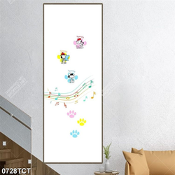 Tranh chú chó in khổ dọc