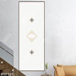 Tranh họa tiết hình thoi đơn giản