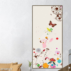 Tranh hoa văn trang trí đẹp