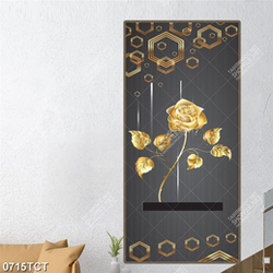 Tranh hoa hồng gold