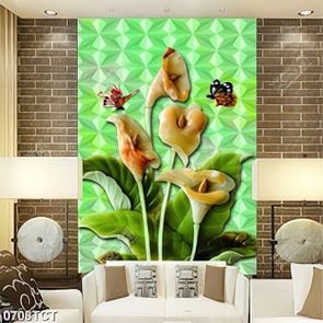 Tranh giả ngọc hoa rum