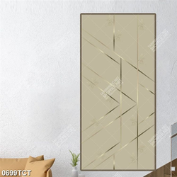 Tranh họa tiết in kính cửa