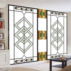 Tranh hoa văn nghệ thuật in tủ