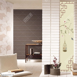 Tranh cành hoa đào và lồng chim