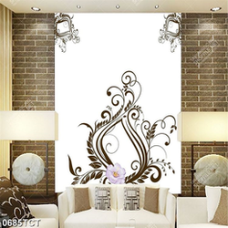 Tranh họa tiết hoa văn và hoa