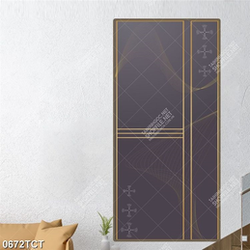 Tranh họa tiết in cửa đẹp