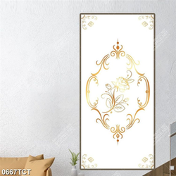 Tranh họa tiết hoa văn gold