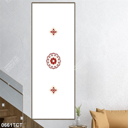 Tranh họa tiết hoa văn in khổ dọc