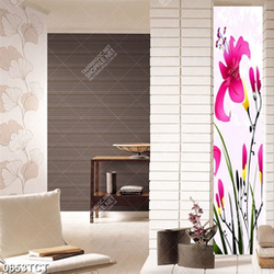 Tranh hoa Ly dán cửa đẹp