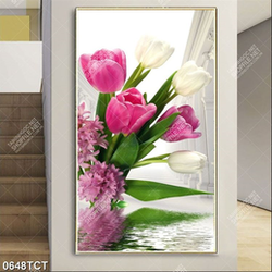 Tranh hoa tulip