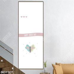 Tranh bướm in cửa đẹp